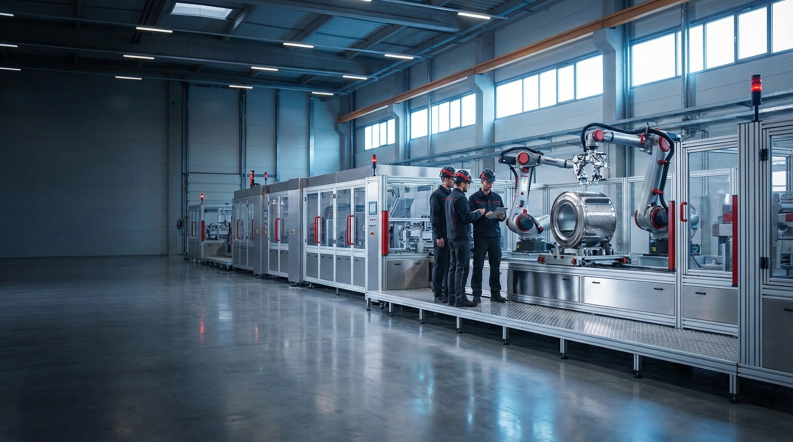 Factory assembly line